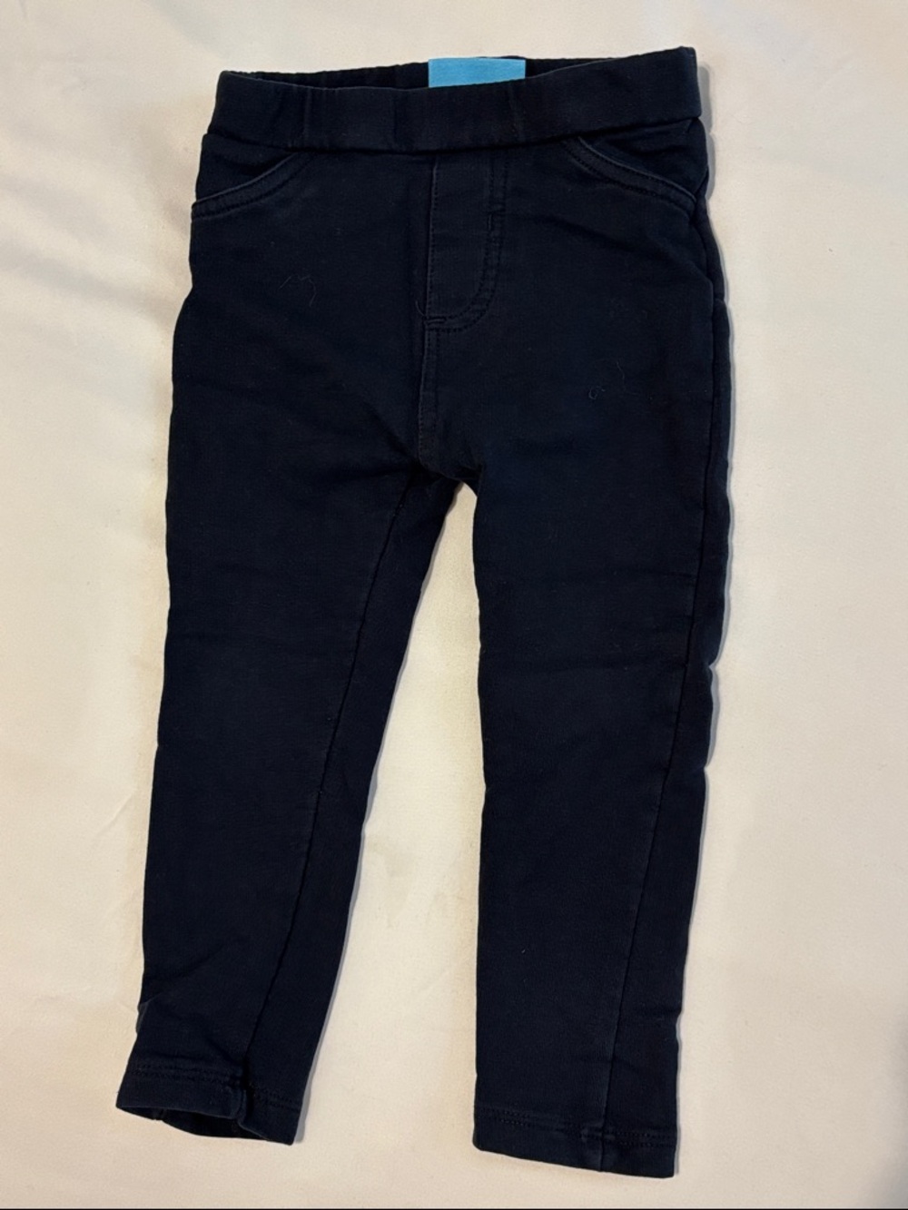 Lightning Bug Baby 18m Black Leggings Kids Navy Pull-On Leggings